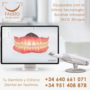 Tu Dentista y Clínica Dental en Teatinos - Equipados con la última Tecnología Escáner Intraoral TRIOS 3Shape